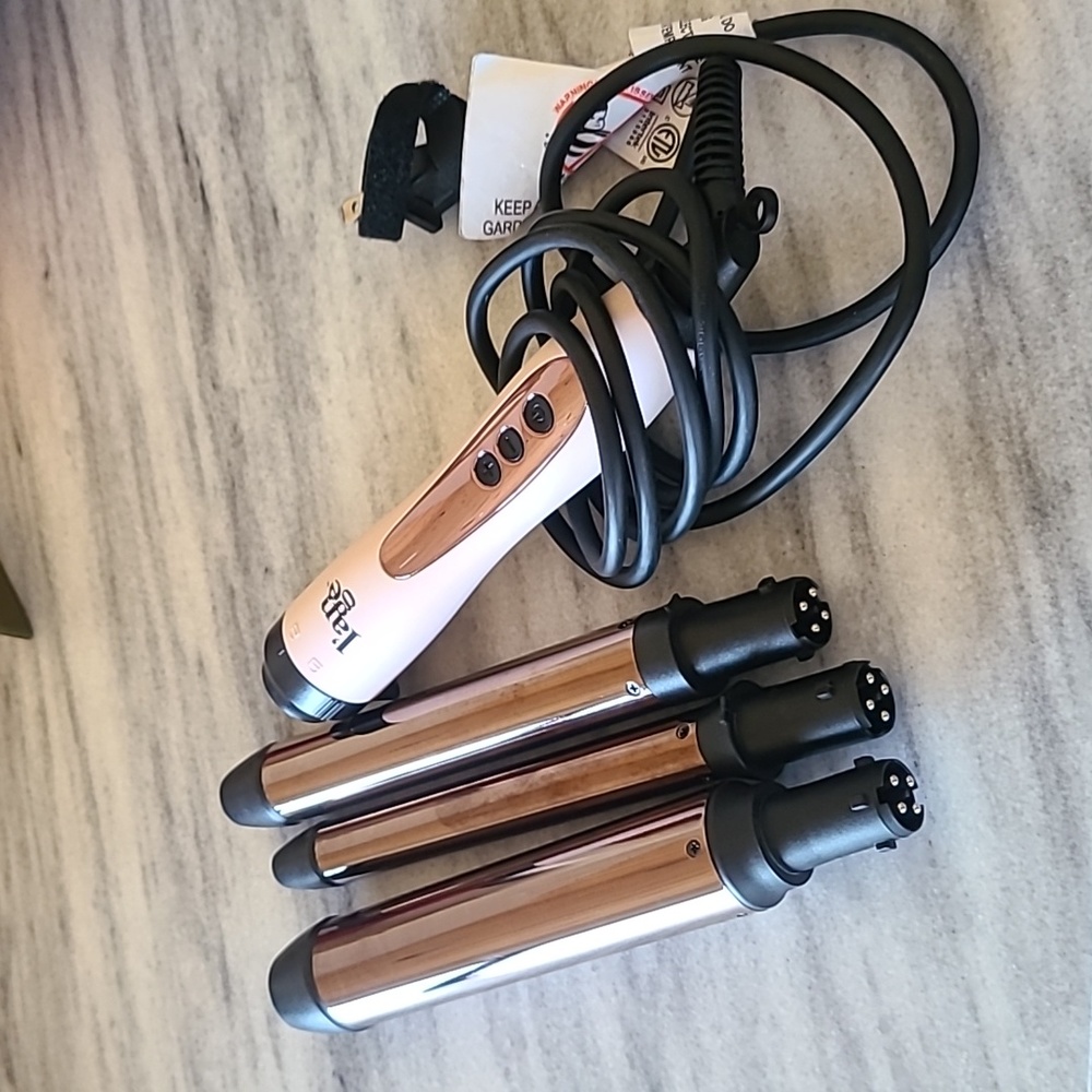 L'ange curling wand set